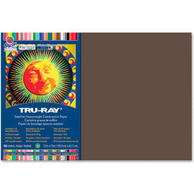 Tru-Ray Construction Paper 12" x 18" Dark Brown