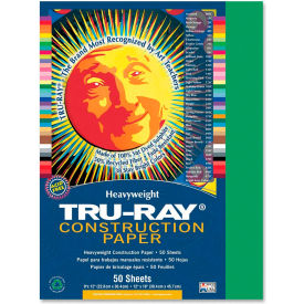 9" x 12" Holiday Green Tru-Ray Construction Paper