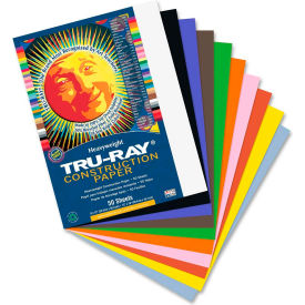 Pacon Tru-Ray Construction Paper 9" x 12" Assorted