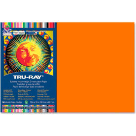Tru-Ray Construction Paper 12" x 18" Orange