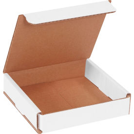 Corrugated Mailers, 5"L x 5"W x 1"H, White