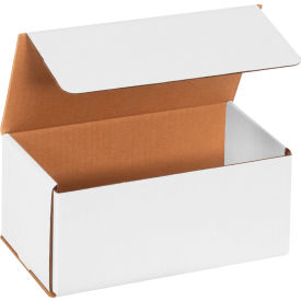 Corrugated Mailers, 9"L x 5"W x 4"H, White