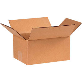 Cardboard Corrugated Boxes, 7"L x 6"W x 4"H, Kraft