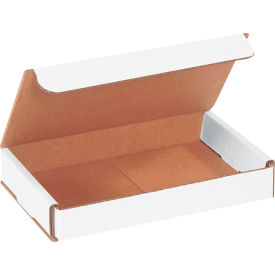 Corrugated Mailers, 7"L x 4"W x 1"H, White