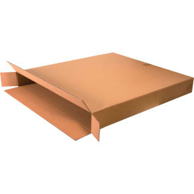 Side Loading Cardboard Corrugated Boxes, 36"L x 6"W x 42"H, Kraft