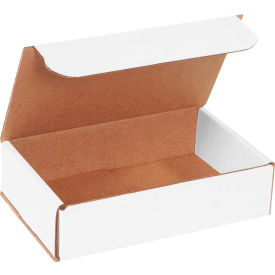 Corrugated Mailers, 8"L x 5"W x 2"H, White