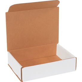 Corrugated Mailers, 8"L x 6"W x 2"H, White