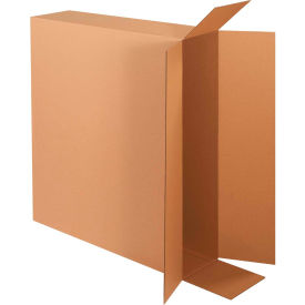 Side Loading Cardboard Corrugated Boxes, 36"L x 8"W x 30"H, Kraft
