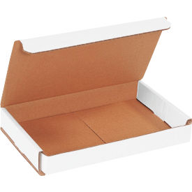 Corrugated Mailers, 8"L x 5"W x 1"H, White
