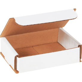 Corrugated Mailers, 4"L x 3"W x 1"H, White