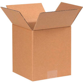 Cardboard Corrugated Boxes, 4"L x 4"W x 5"H, Kraft