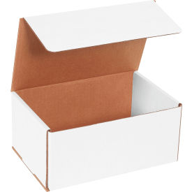 Corrugated Mailers, 9"L x 6"W x 4"H, White