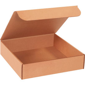 Corrugated Literature Mailers, 12"L x 12"W x 3"H, Kraft