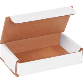 Corrugated Mailers, 5"L x 3"W x 1"H, White