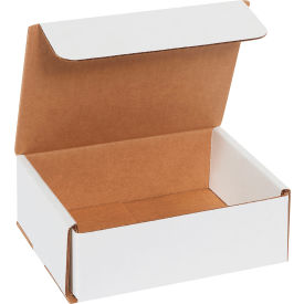 Corrugated Mailers, 6"L x 5"W x 2"H, White