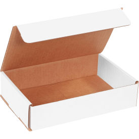 Corrugated Mailers, 9"L x 6"W x 2"H, White