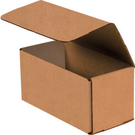 Corrugated Mailers, 10"L x 4"W x 4"H, Kraft