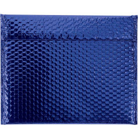 Glamour Bubble Mailers, 13-3/4"W x 11"L, Blue, 48/Pack