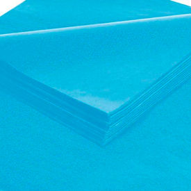 Gift Grade Tissue Paper, 20"W x 30"L, Turquoise, 480 Sheets