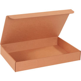 Corrugated Literature Mailers, 17"L x 11"W x 2-1/2"H, Kraft