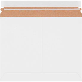 Stayflats Lite Utility Flat Mailers, 11-1/2"W x 9"L, White, 200/Pack