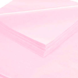 Gift Grade Tissue Paper, 20"W x 30"L, Light Pink, 480 Sheets