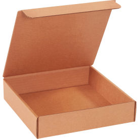 Corrugated Literature Mailers, 9"L x 9"W x 2"H, Kraft