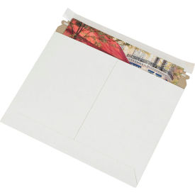 Stayflats Lite Utility Flat Mailers, 14-7/8"W x 11-7/8"L, White, 200/Pack