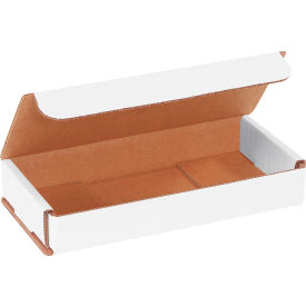 Corrugated Mailers, 7"L x 3"W x 1"H, White