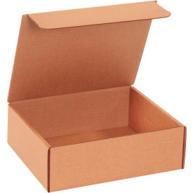 Corrugated Literature Mailers, 9"L x 7-1/2"W x 3"H, Kraft