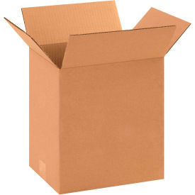 Cardboard Corrugated Boxes, 10"L x 8"W x 12"H, Kraft