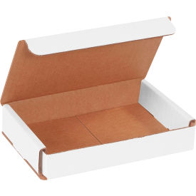 Corrugated Mailers, 6"L x 4"W x 1"H, White