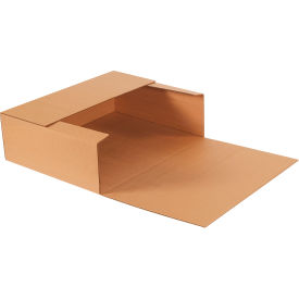 Corrugated Jumbo Easy-Fold Mailers, 20"L x 16"W x 6"H, Kraft