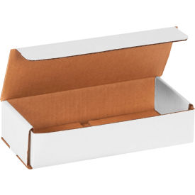 Corrugated Mailers, 9"L x 4"W x 2"H, White