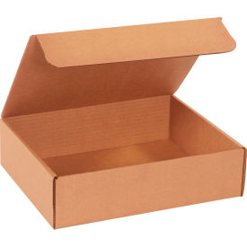 Corrugated Literature Mailers, 11-1/8"L x 8-3/4"W x 3"H, Kraft