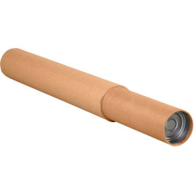 Adjustable Shipping Tube, 3-1/4" Dia. x 60-120"L, 0.18" Thick, Kraft, 15/Pk