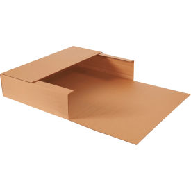 Corrugated Jumbo Easy-Fold Mailers, 28"L x 22"W x 6"H, Kraft