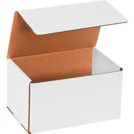Corrugated Mailers, 9"L x 6"W x 5"H, White