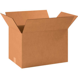 Cardboard Corrugated Boxes, 18"L x 13"W x 12"H, Kraft
