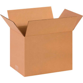 Cardboard Corrugated Boxes, 14"L x 11"W x 11"H, Kraft