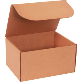 Corrugated Literature Mailers, 12-1/8"L x 9-1/4"W x 6-1/2"H, Kraft