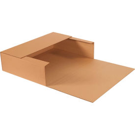 Corrugated Jumbo Easy-Fold Mailers, 20"L x 20"W x 6"H, Kraft