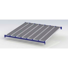 Additional level for Gravity Flow Roller Rack with Knuckled Span Track 96"W x 96"D
