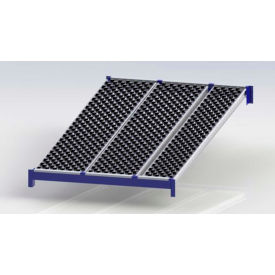 Additional Level For Gravity Flow Roller Rack with Wheel Bed 48"W x 96"D