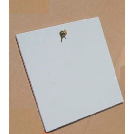 Steel Locking Lid For P-11 Or P-13 - 14-7/8"W x 14-1/8"D x 7/16"H Champagne