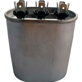 25 + 5MFD, 370V, Run Capacitor, Oval
