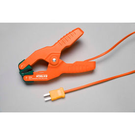 Type K Pipe Clamp Temperature Probe, Plastic, 1.5"L