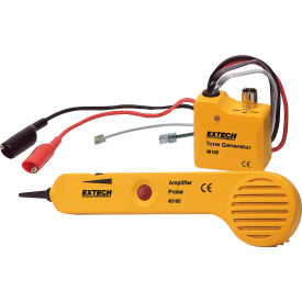 Tone Generator & Amplifier Probe Kit, Yellow, Case Included