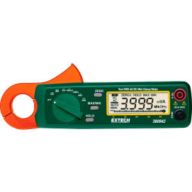 Mini Clamp Meter, Green/Orange NIST Certified