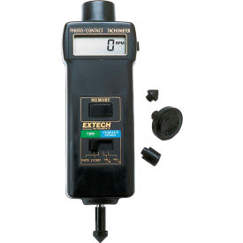 Combination Contact/Photo Tachometer, rpm, 5 to 99,999, 0.5 to 20,000